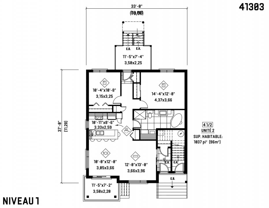 Plan 41303