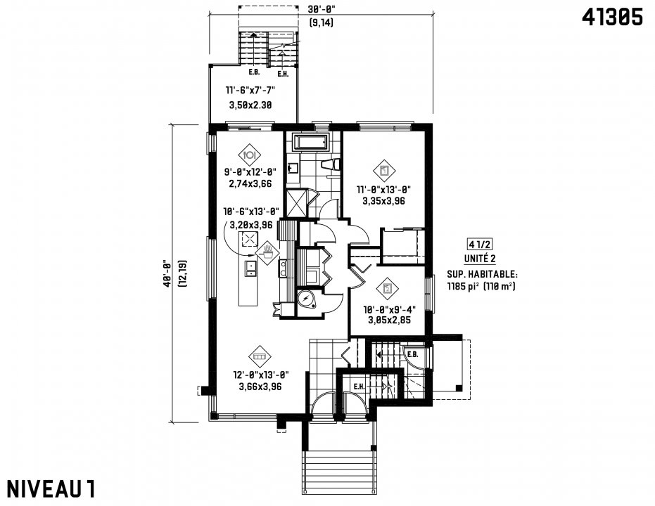 Plan 41305