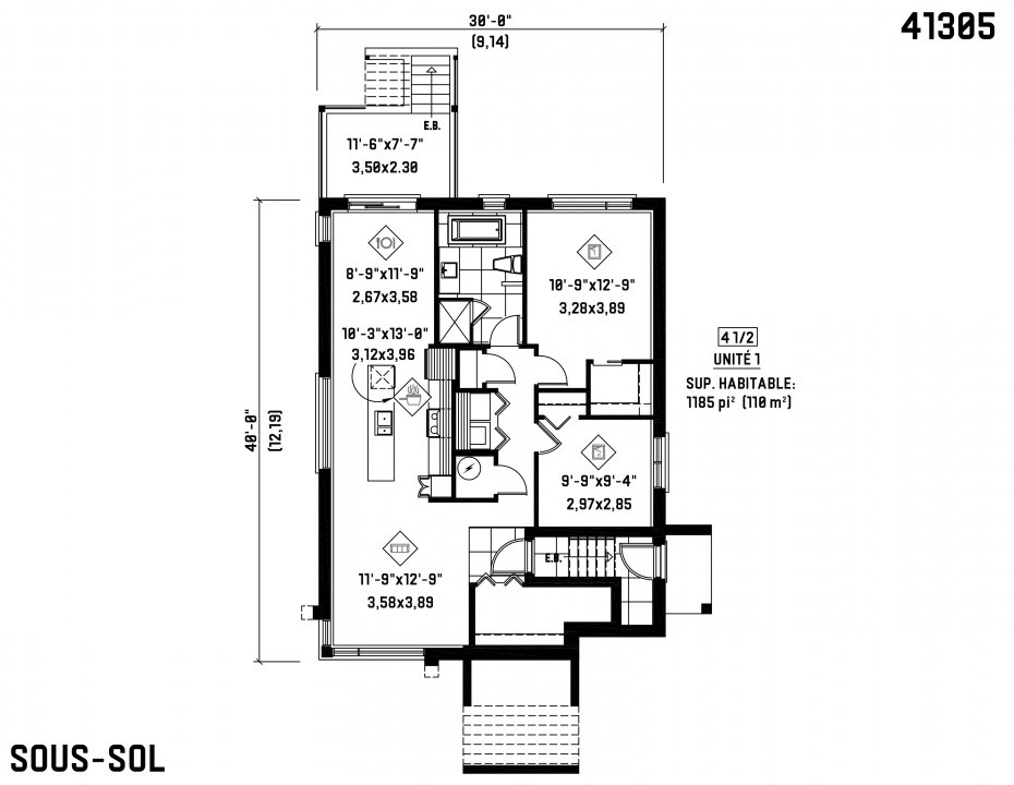 Plan 41305